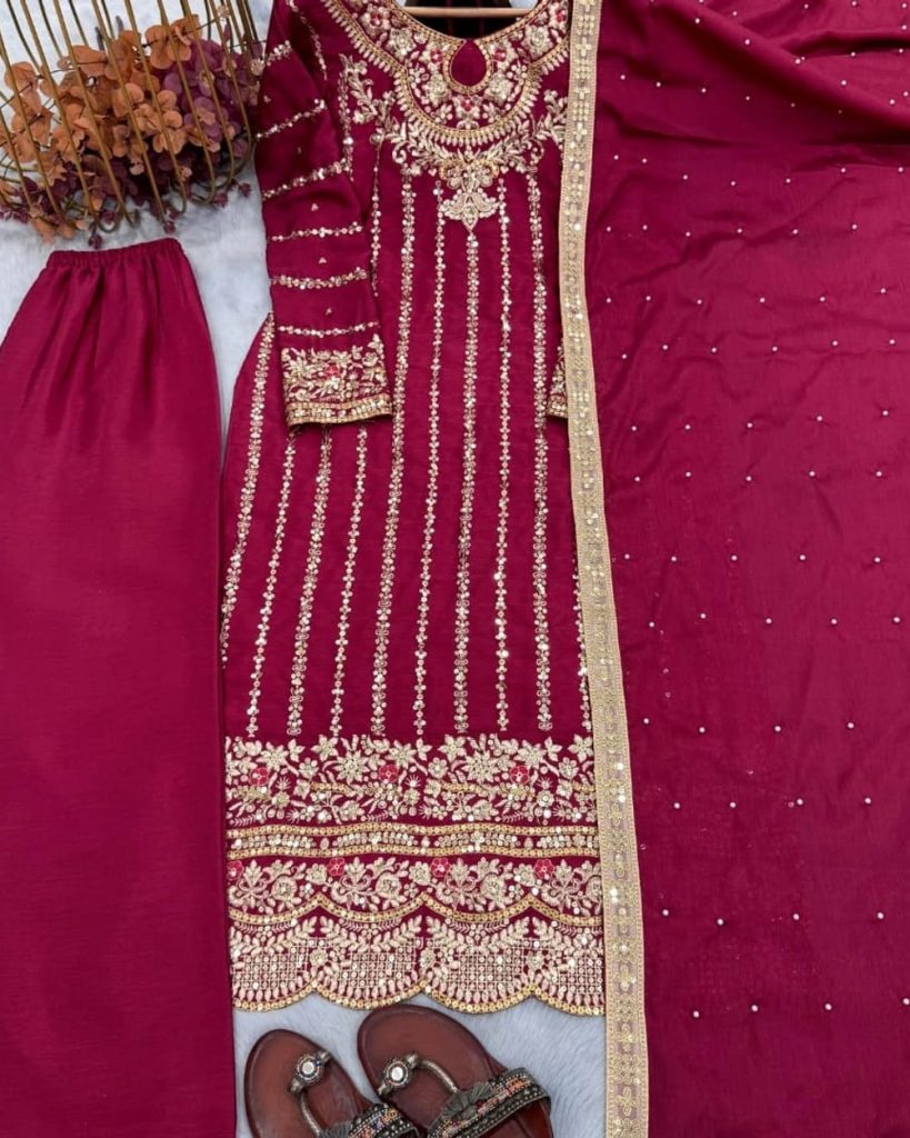 Cream Cotton Party Set