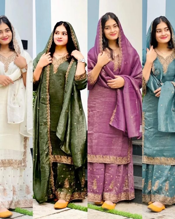 Ivory Cotton Party Set