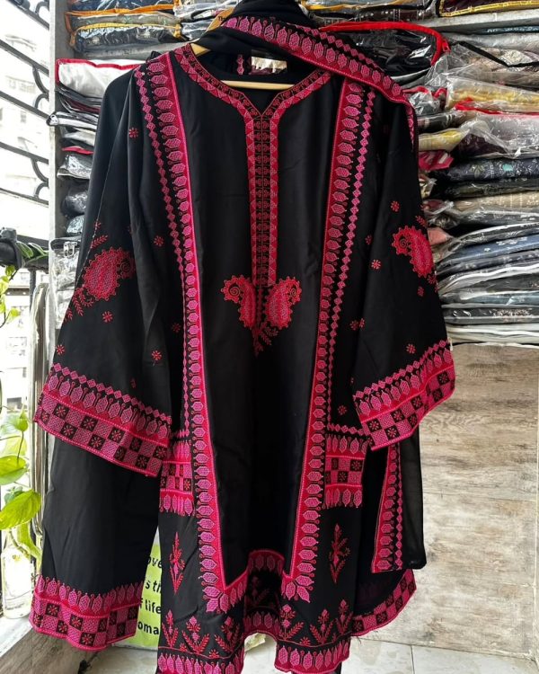 Black Cotton Party Set